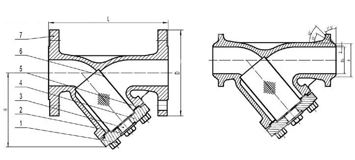 Aluminum Bronze Y Strainer, ASME B16.34, C95800, 10 IN, CL150
