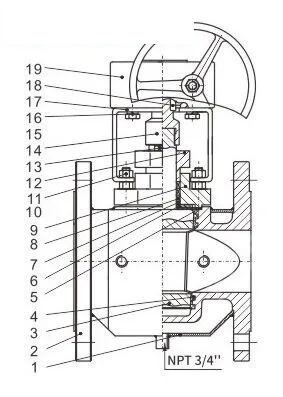 Jacketed Sleeved Plug Valve, API 6D, A216 WCB, 8*6 IN, CL300