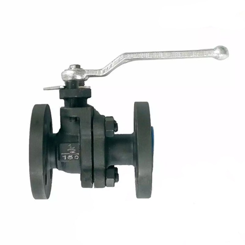 2PC Floating Ball Valve, ASME B16.34, ASTM A105N, 1/2 IN, CL150, RF