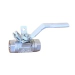 3000 WOG Ball Valve, ASTM A182 F316, 1/2 Inch, 3 Piece, FNPT