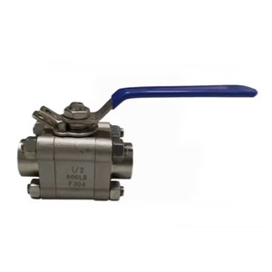 3PC Floating Ball Valve, BS 5351, A182 F304, 1/2 IN, CL800