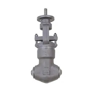 API 600 Gate Valve, ASTM A216 WCC, 2-1/2 Inch, 1500 LB, BW