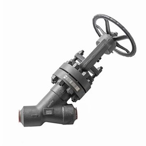 API 602 Y-type Globe Valve, ASTM A105N, DN50, PN400, BW Ends
