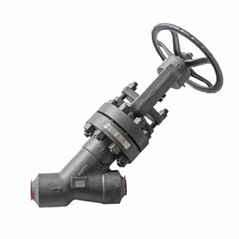API 602 Y-type Globe Valve, ASTM A105N, DN50, PN400, BW Ends