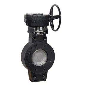 API 609 Wafer Butterfly Valve, ASTM A216 WCB, 4 Inch, CL300