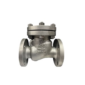 API 6D Swing Check Valve, ASTM A216 WCB, 1/2 IN, CL150, Bolted Bonnet