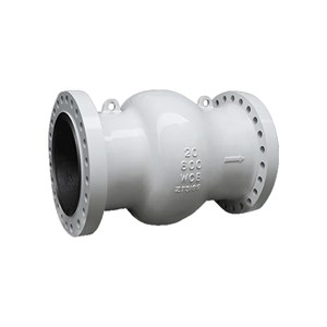 ASME B16.34 Axial Check Valve, ASTM A216 WCB, 20 IN, 600 LB
