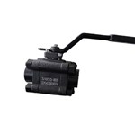 ASME B16.34 Ball Valve, 3 PC, ASTM A105N, 3/4 × 1/2 IN, CL600, SW