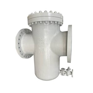 ASME B16.34 Basket Strainer, ASTM A216 WCB, 20 IN, CL300