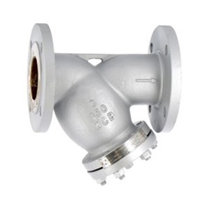 ASME B16.34 Y Strainer, ASTM A216 WCB, 3 Inch, 150 LB, RF