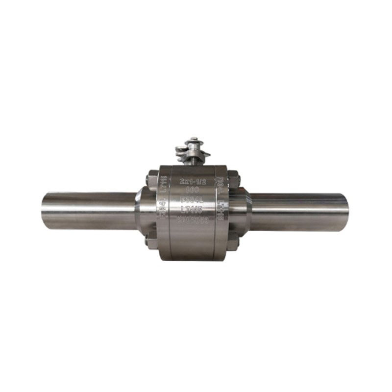 ASTM A182 F304L Ball Valve, ASME B16.34, 2 * 1-1/2 IN, CL800