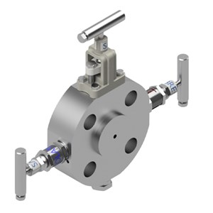 ASTM A182 F316 Monoflange Valve, Needle Type, CL900 LB, DBB