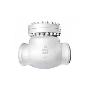 ASTM A216 WCB Swing Check Valve, BS 1868, 16 Inch, CL600, BW