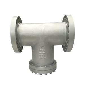 ASTM A216 WCB T Strainer, ASME B16.34, 12 Inch, CL600 LB, RF