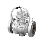 ASTM A216 WCB Trunnion Ball Valve, API 6D, 4 IN, CL900, RF