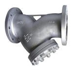 ASTM A216 WCB Y Strainers, ASME B16.34, 6 Inch, 150 LB, RF