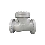 ASTM A217 C12 Swing Check Valve, API 6D, 14 Inch, CL600, RF