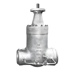 ASTM A217 C12A Gate Valve, API 600, 16 Inch, CL1500, PSB, BW