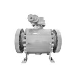 ASTM A350 LF3 Ball Valve, API 6D, 12 IN, 600 LB, Metal Seated, RF