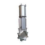ASTM A351 CF8 Knife Gate Valves, 6 IN, CL150, Pneumatic, Lug