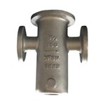 ASTM A351 CF8M Basket Strainer, ANSI B16.34, 1-1/2 Inch, 150 LB