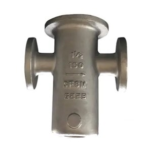 ASTM A351 CF8M Basket Strainer, ANSI B16.34, 1-1/2 Inch, 150 LB