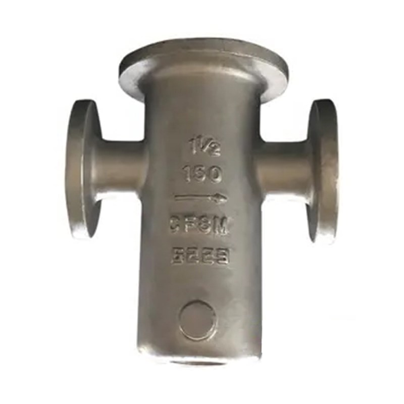 ASTM A351 CF8M Basket Strainer, ANSI B16.34, 1-1/2 Inch, 150 LB