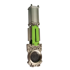 ASTM A351 CF8M Knife Gate Valves, 6 Inch, 150 LB, Pneumatic