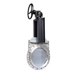 ASTM A351 CF8M Knife Gate Valves, DN400, PN10, Bidirectional