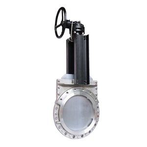 ASTM A351 CF8M Knife Gate Valves, DN400, PN10, Bidirectional