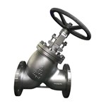 ASTM A351 CN7M Y Globe Valve, BS 1873, 6 Inch, CL150 LB, RF