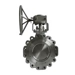 ASTM A890 5A Butterfly Valve, API 609 CAT.B, 10 Inch, CL300