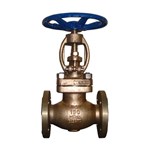 ASTM B148 C95800 Globe Valve, ASME B16.34, 1-1/2 Inch, CL150, RF
