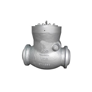BS 1868 Swing Check Valve, ASTM A216 WCB, 8 Inch, 900 LB, SW