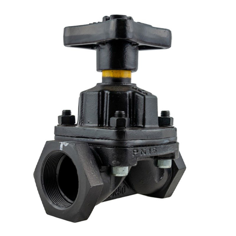 BS EN 13397 Diaphragm Valve, Ductile Iron, DN50, PN10, BSP