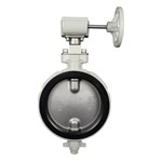 Carbon Steel Butterfly Valve, A216 WCB, DN800, Triple Offset