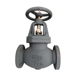 Cast Iron FC200 Globe Valve, JIS F7305, 50A, 5K, 2 IN, FF