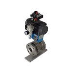 Customizable Pneumatic Flange Ball Valve with Limit Switch & Actuator
