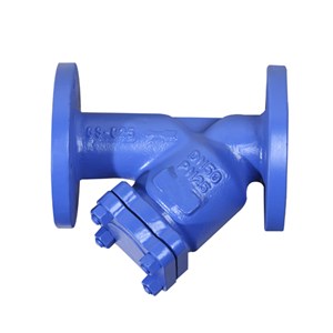 DIN 3352 Y Type Strainers, GS-C25, SS 304 Screen, DN50, PN25