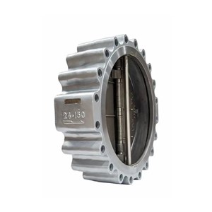 Dual Plate Lug Check Valve, API 594, ASTM A216 WCB, 24 Inch, CL150