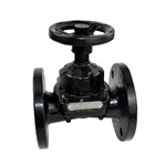 Ductile Iron Diaphragm Valves, BS 5156, MSS SP-88, DN100, RF