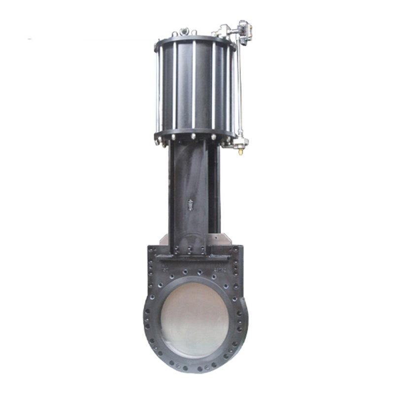 Ductile Iron GGG40 Knife Gate Valve, 20 IN, CL150, Pneumatic