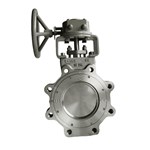 Duplex Steel Butterfly Valve, API 609, A890 5A, 6 IN, CL150