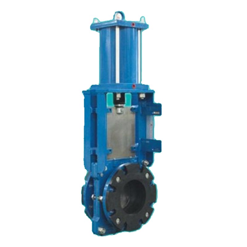 Flanged Slurry Knife Gate Valve, Ductile Iron GGG40, 4 Inch