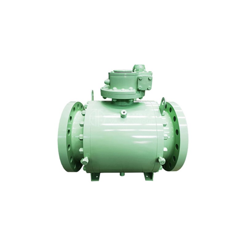 Full Bore Trunnion Ball Valve, API 6D, A105N, 3 PC, Custom