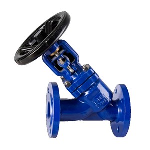 GS-C25 Y Type Globe Valve, DIN 3356, DN50, PN16, Bellow Seal