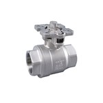 High Platform Ball Valve, ASTM A351 CF8, 11/2 IN, 1000 PSI