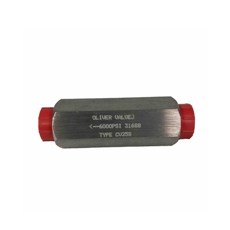 Hydraulic Check Valve, ASTM A182 F316L, 6000PSI, BSP