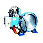 Hydraulic Counterweight Butterfly Valve, 6-138 Inch, Flanged