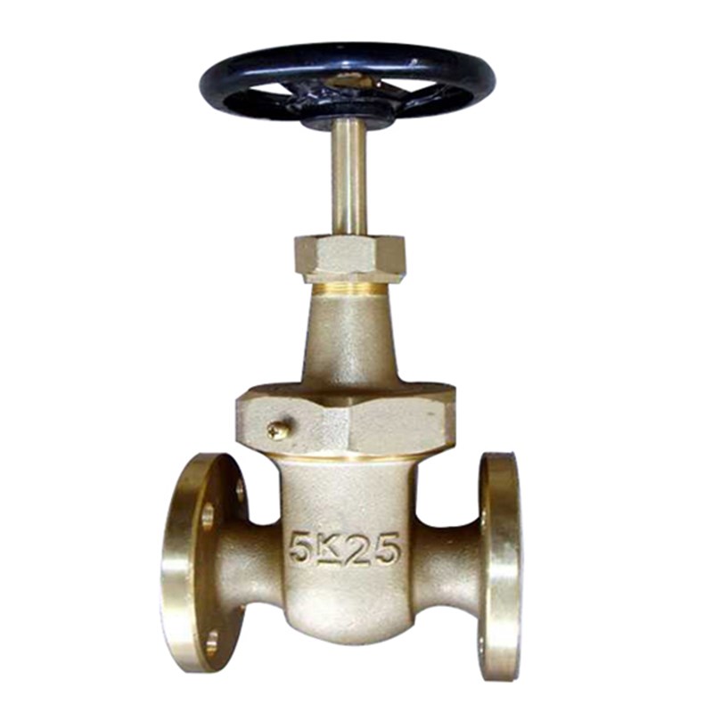 JIS F7368 Marine Gate Valve, BC6, 25A, 5K, 1-1/2 Inch, NRS